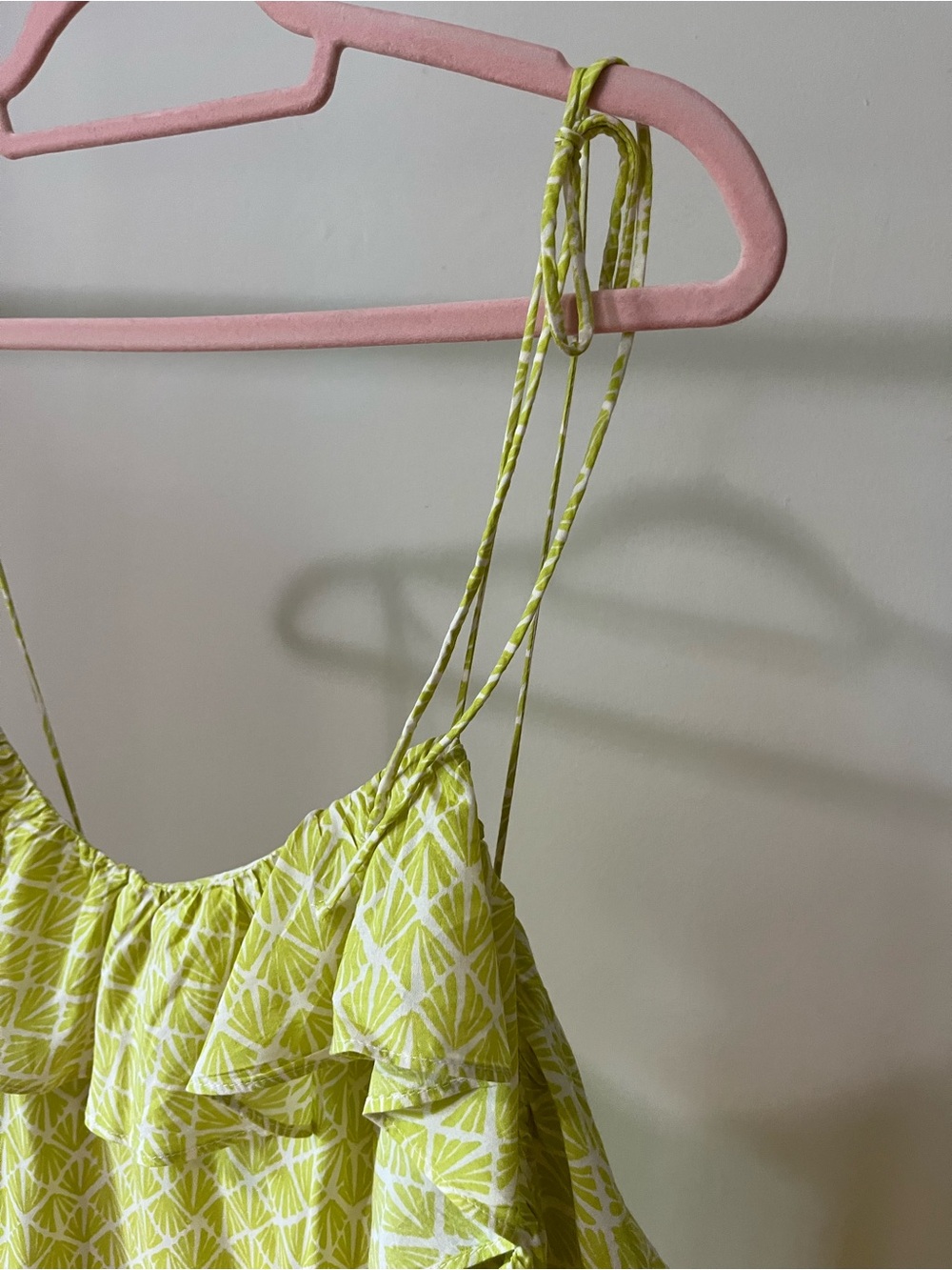 H&M Lime Yellow Ruffled Sundress - Picture 5 of 8